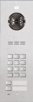FAM-PRO-2NPZSACC Panel cyfrowy Familio PRO z 2 przyciskiem, zamkiem szyfrowym, czytnikiem, ACO